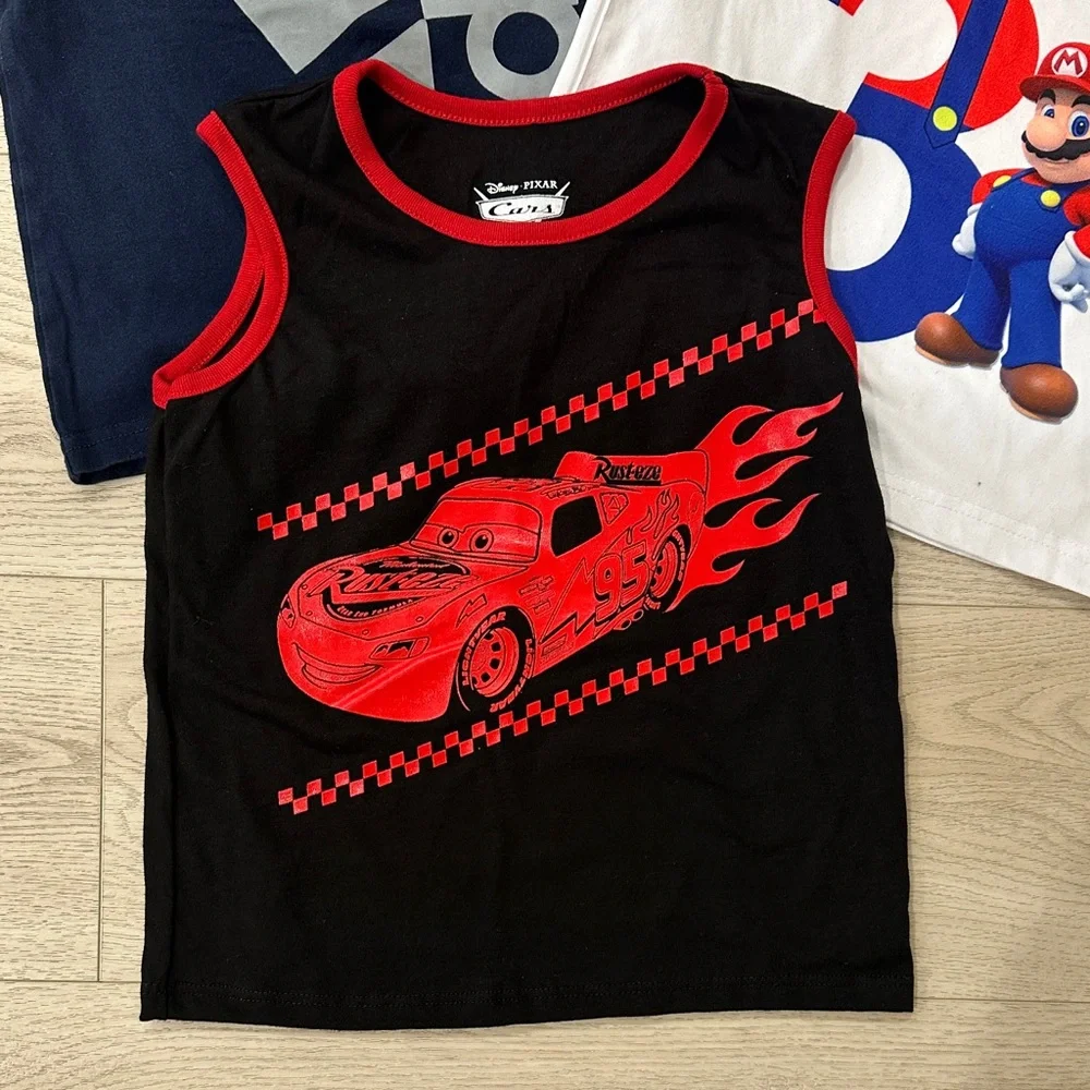 Ralph Lauren Red Polo Graphic Tees